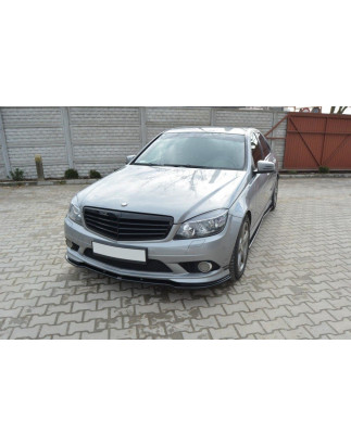 SPLITTER ANTERIORE Mercedes-Benz C berlina / FAMILIARE AMG-Line W204 / S204 (Cod. M-ME-C-204-AMGLINE