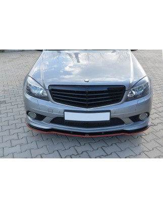 SPLITTER ANTERIORE Mercedes-Benz C berlina / FAMILIARE AMG-Line W204 / S204 (Cod. M-ME-C-204-AMGLINE