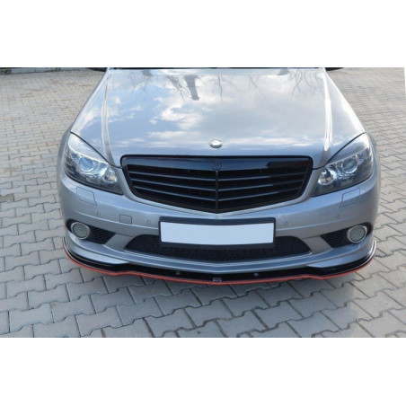 SPLITTER ANTERIORE Mercedes-Benz C berlina / FAMILIARE AMG-Line W204 / S204 (Cod. M-ME-C-204-AMGLINE