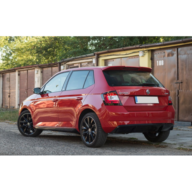 Spoiler diffusore paraurti posteriore HB look Monte Carlo SKODA Fabia III 2014-2018 (Cod. TF-BFT0094