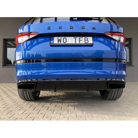 Diffusore paraurti posteriore 2016-2020 per paraurti RS e Sportline SKODA Kodiaq  (Cod. TF-BFT00955)