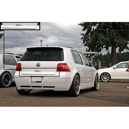 Spoiler, bocchettone paraurti sul portellone, versione HB VOLKSWAGEN Golf IV (Cod. TF-BFT01037)