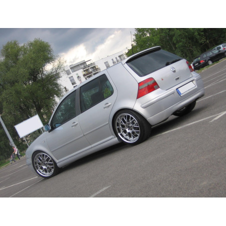 Spoiler paraurti posteriore JUBI senza foro di scarico VOLKSWAGEN Golf IV (Cod. TF-BFT01048)