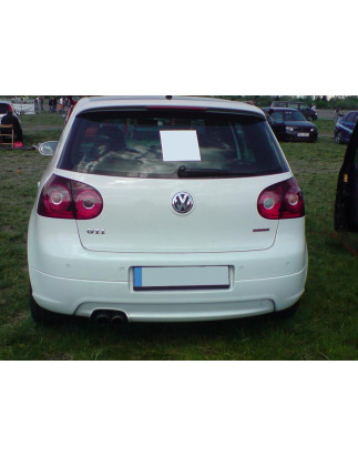 Spoiler paraurti posteriore con foro di scarico VOLKSWAGEN Golf V (Cod. TF-BFT01058)