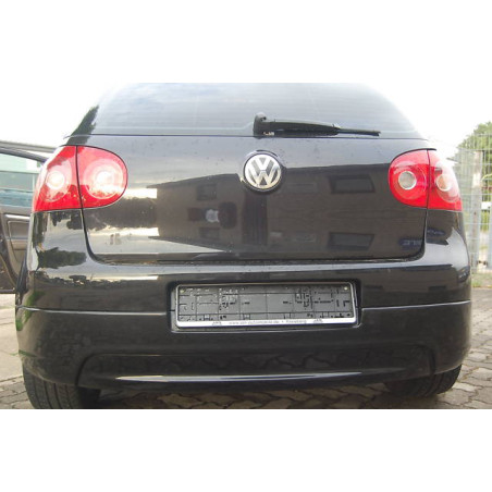Spoiler paraurti posteriore senza foro di scarico VOLKSWAGEN Golf V (Cod. TF-BFT01059)