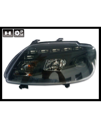 Fari Day Light Volkswagen Touran '03 / Caddy '05 Black (Cod. E-FAW087)