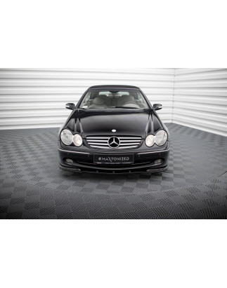 SPLITTER ANTERIORE V.1 MERCEDES CLK W 209 PER STANDARD VERSION (Cod. M-ME-CLK-209-FD1G)