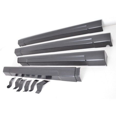 Minigonne laterali stile Panamericana versione corta VOLKSWAGEN T5 Lifting 2009-2015 (Cod. TF-BFT011