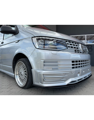 Diffusore anteriore per prolunga Sportline  VOLKSWAGEN T6  (Cod. TF-BFT01206)