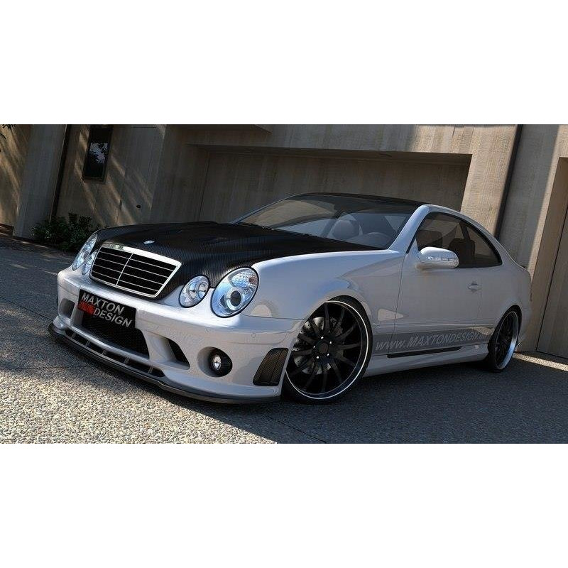 SPLITTER ANTERIORE MERCEDES CLK W208 (FOR ME-CLK-208-AMG204-F1 paraurti) (Cod. M-ME-CLK-208-AMG204-F
