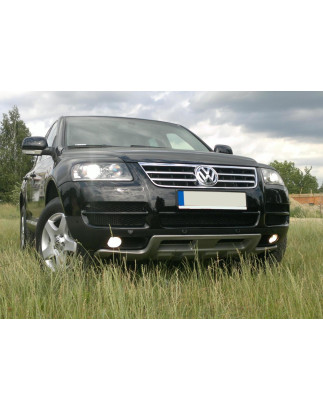 Spoiler del paraurti anteriore in stile King-kong VOLKSWAGEN Touareg 7L 02-06 (Cod. TF-BFT01215)