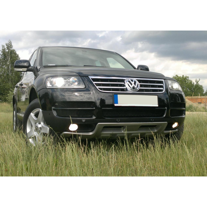 Spoiler del paraurti anteriore in stile King-kong VOLKSWAGEN Touareg 7L 02-06 (Cod. TF-BFT01215)