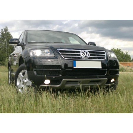 Spoiler del paraurti anteriore in stile King-kong VOLKSWAGEN Touareg 7L 02-06 (Cod. TF-BFT01215)