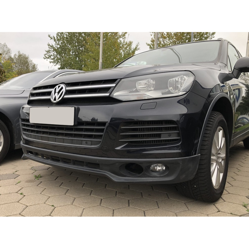 Spoiler paraurti anteriore stile Rline VOLKSWAGEN Touareg 7P 2010-2014 (Cod. TF-BFT01221)