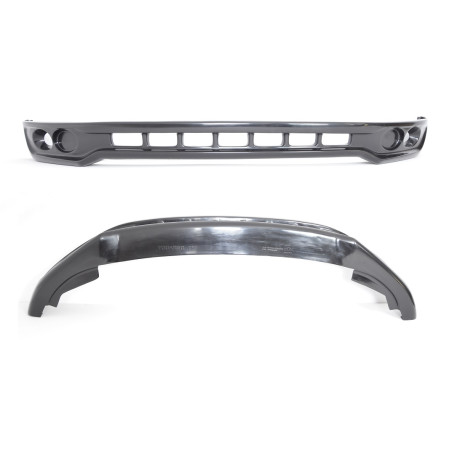 Spoiler paraurti anteriore stile Rline VOLKSWAGEN Touareg 7P 2010-2014 (Cod. TF-BFT01221)