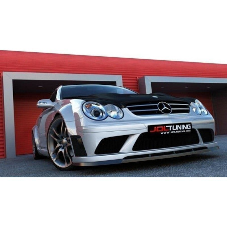 SPLITTER ANTERIORE MERCEDES CLK W209 (FOR ME-CLK-209-BLACK-F1 paraurti) (Cod. M-ME-CLK-209-BLACK-FD1