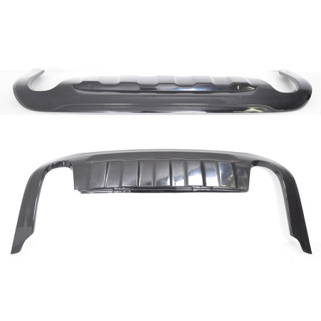 Spoiler paraurti posteriore 2 tubi VOLVO S60 2010- (Cod. TF-BFT01276)