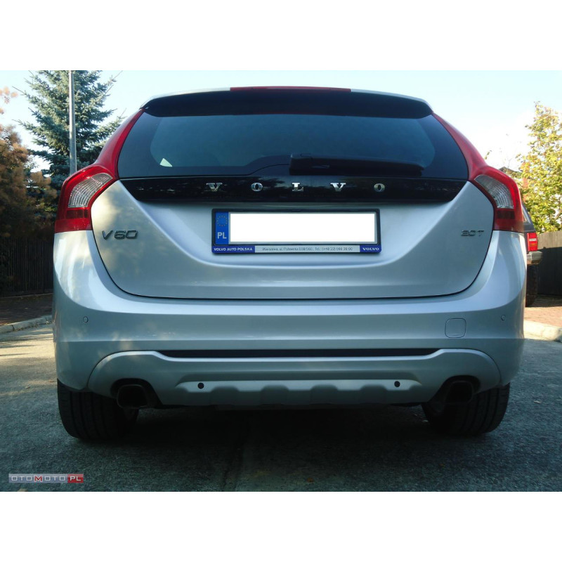 Spoiler paraurti posteriore 2 tubi VOLVO V60  (Cod. TF-BFT01301)