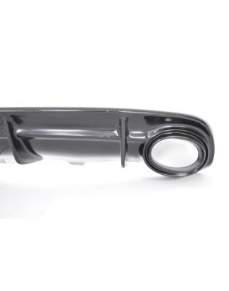 Diffusore RS6 look-scarico normale AUDI A6 C7 2011-2014 (Cod. TF-BFT01330)