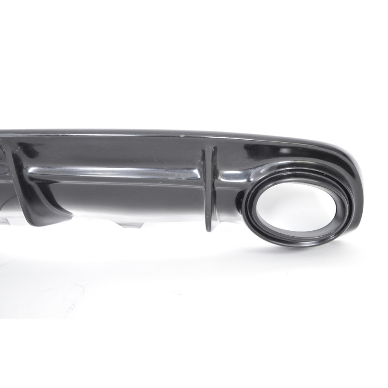 Diffusore RS6 look-scarico normale AUDI A6 C7 2011-2014 (Cod. TF-BFT01330)