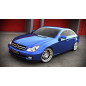 SPLITTER ANTERIORE MERCEDES CLS C219 Paraurti standard (Cod. M-ME-CLS-C219-FD1G)