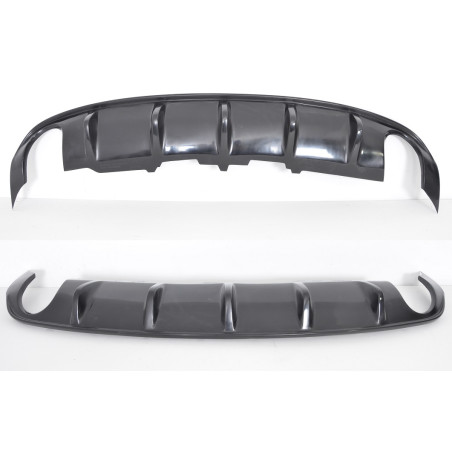 diffusore posteriore ver3 2 tubi AUDI A5 8T 2007-2011 coupe / cabrio (Cod. TF-BFT01368)