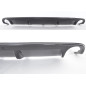 Diffusore paraurti posteriore ver4 2 tubo SINISTRO AUDI A4 B8 lift 2011-2015 (Cod. TF-BFT01373)