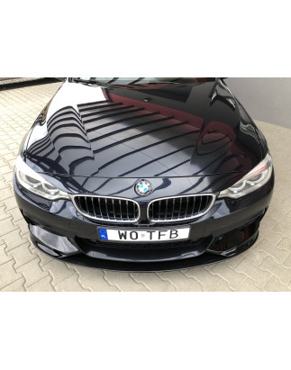 Alette del paraurti anteriore 2 pezzi BMW Serie 4 F32 F33 F36 Mpakiet (Cod. TF-BFT01381)