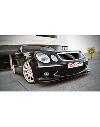 SPLITTER ANTERIORE MERCEDES E W211 AMG PREFACE (Cod. M-ME-E-W211-AMG-FD1G)