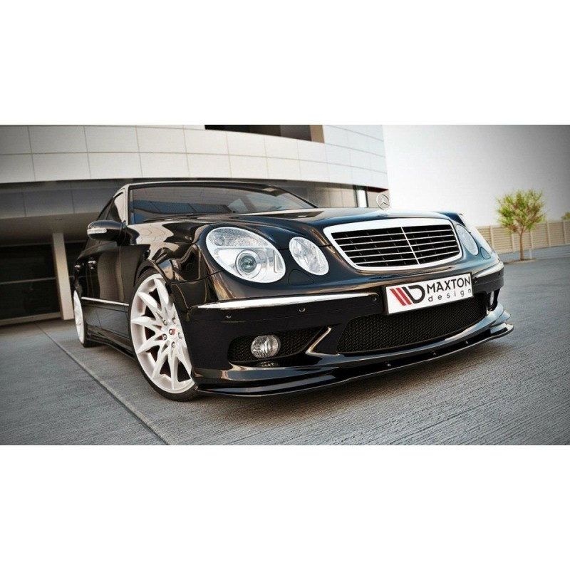 SPLITTER ANTERIORE MERCEDES E W211 AMG PREFACE (Cod. M-ME-E-W211-AMG-FD1G)