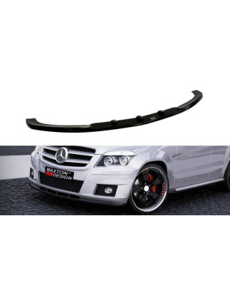 SPLITTER ANTERIORE MERCEDES GLK W204 (Per Paraurti standard) (Cod. M-ME-GLK-204-FD1G)