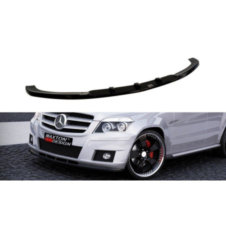 SPLITTER ANTERIORE MERCEDES GLK W204 (Per Paraurti standard) (Cod. M-ME-GLK-204-FD1G)
