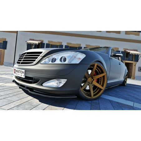 SPLITTER ANTERIORE MERCEDES S-CLASS W221 (Cod. M-ME-S-W221-FD1G)