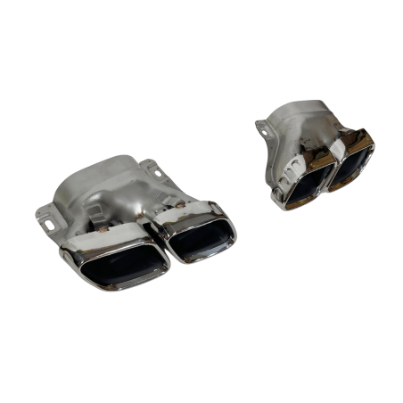 Terminali Di Uscita Di Scarico Mercedes W206 (Cod. E-SIL0158)