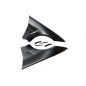 Kit Estetico BMW E92 / E93 2006-2009 Look M4 Parafanghi (Cod. E-TCB626316150141619661521692)