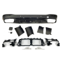 Diffusore Posteriore Mercedes W167 / X167 GLE / GLS Look 63 2020-2025 (Cod. E-TCM0468)