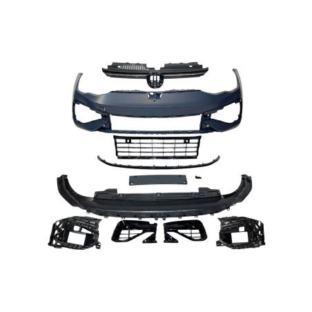 Paraurti Anteriore Volkswagen Golf 8 2019-2023 Look R (Cod. E-TCW7066)