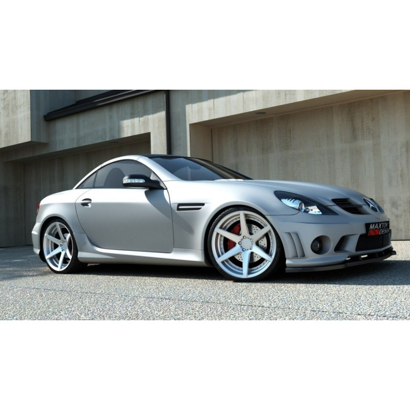 SPLITTER ANTERIORE Mercedes SLK R171 (for Me-SLK -r171-AMG204-f1) (Cod. M-ME-SLK-R171-AMG204-FD1G)