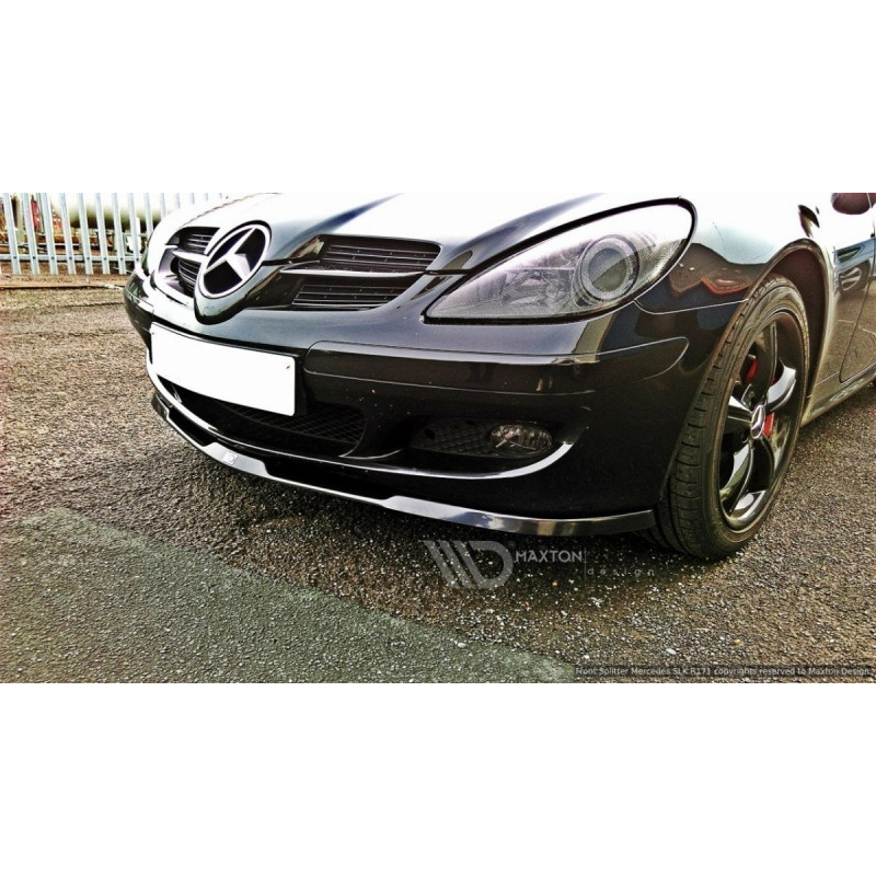 SPLITTER ANTERIORE MERCEDES SLK R171 Paraurti standard (Cod. M-ME-SLK-R171-FD1G)