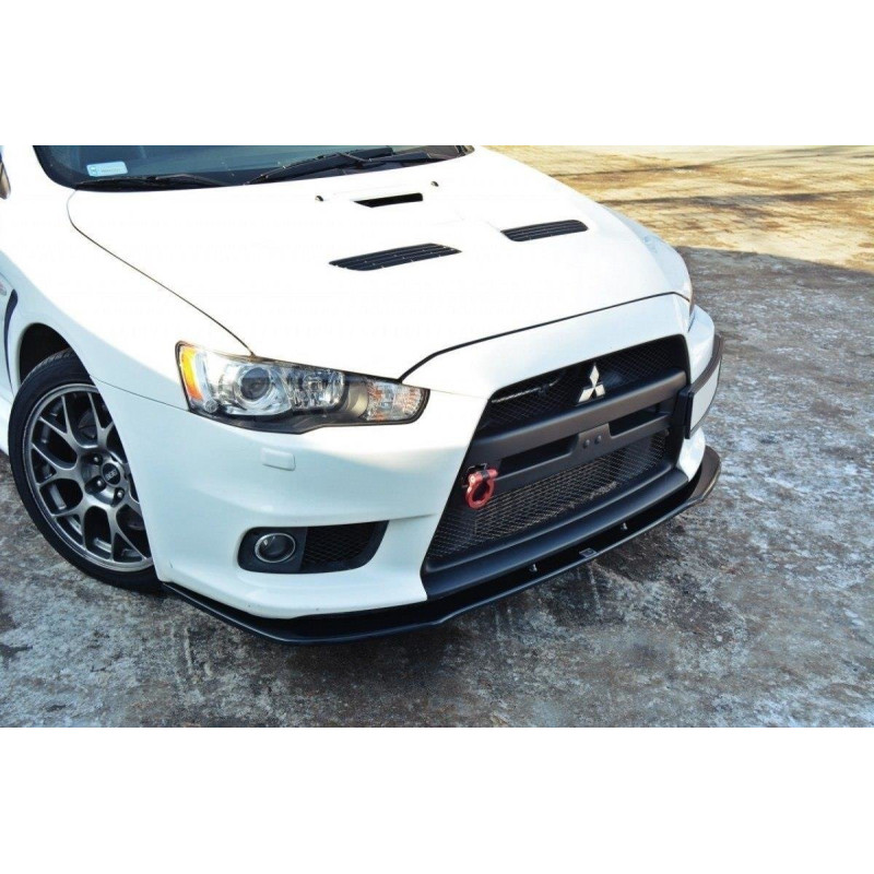 SPLITTER ANTERIORE V.1 Mitsubishi Lancer Evo X (Cod. M-MI-LA-10-EVO-FD1G)