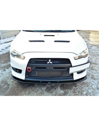 SPLITTER ANTERIORE V.1 Mitsubishi Lancer Evo X (Cod. M-MI-LA-10-EVO-FD1G)
