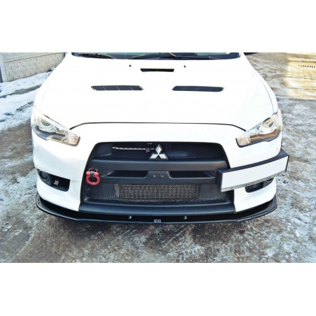 SPLITTER ANTERIORE V.1 Mitsubishi Lancer Evo X (Cod. M-MI-LA-10-EVO-FD1G)