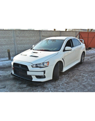 SPLITTER ANTERIORE V.1 Mitsubishi Lancer Evo X (Cod. M-MI-LA-10-EVO-FD1G)