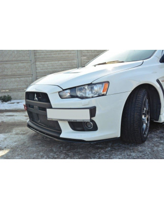 SPLITTER ANTERIORE V.2 Mitsubishi Lancer Evo X (Cod. M-MI-LA-10-EVO-FD2G)