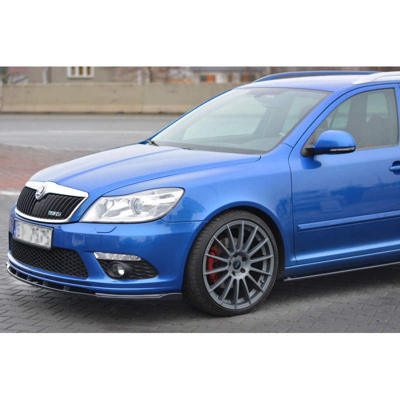 SPLITTER ANTERIORE V.1 Skoda Octavia RS Mk2 FL (Cod. M-SK-OC-2F-RS-FD1G)