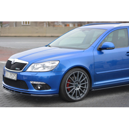 SPLITTER ANTERIORE V.1 Skoda Octavia RS Mk2 FL (Cod. M-SK-OC-2F-RS-FD1G)