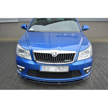 SPLITTER ANTERIORE V.1 Skoda Octavia RS Mk2 FL (Cod. M-SK-OC-2F-RS-FD1G)