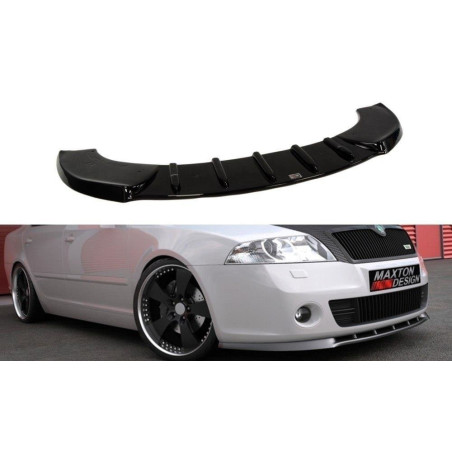SPLITTER ANTERIORE OCTAVIA 2, FIT ONLY FOR OCTAVIA 2 RS PREFACE MODEL (Cod. M-SK-OC-2-RS-FD1G)