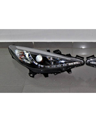 Fari Day Light Peugoet 207 Nero (Cod. E-FAP0087)