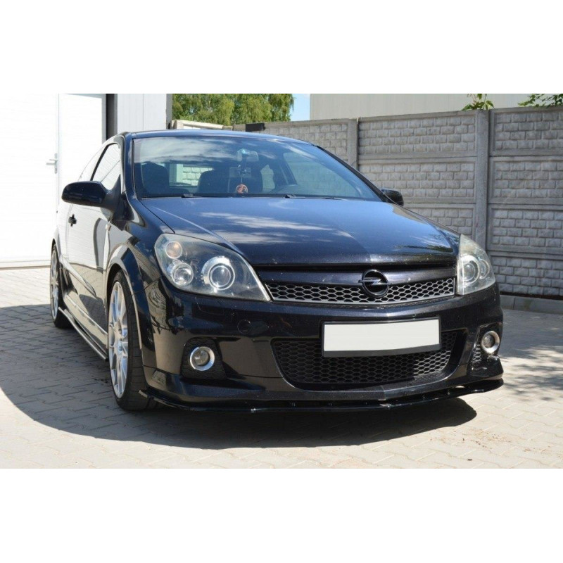 SPLITTER ANTERIORE OPEL ASTRA H (FOR OPC / VXR) (Cod. M-OP-AS-3-OPC-FD1G)